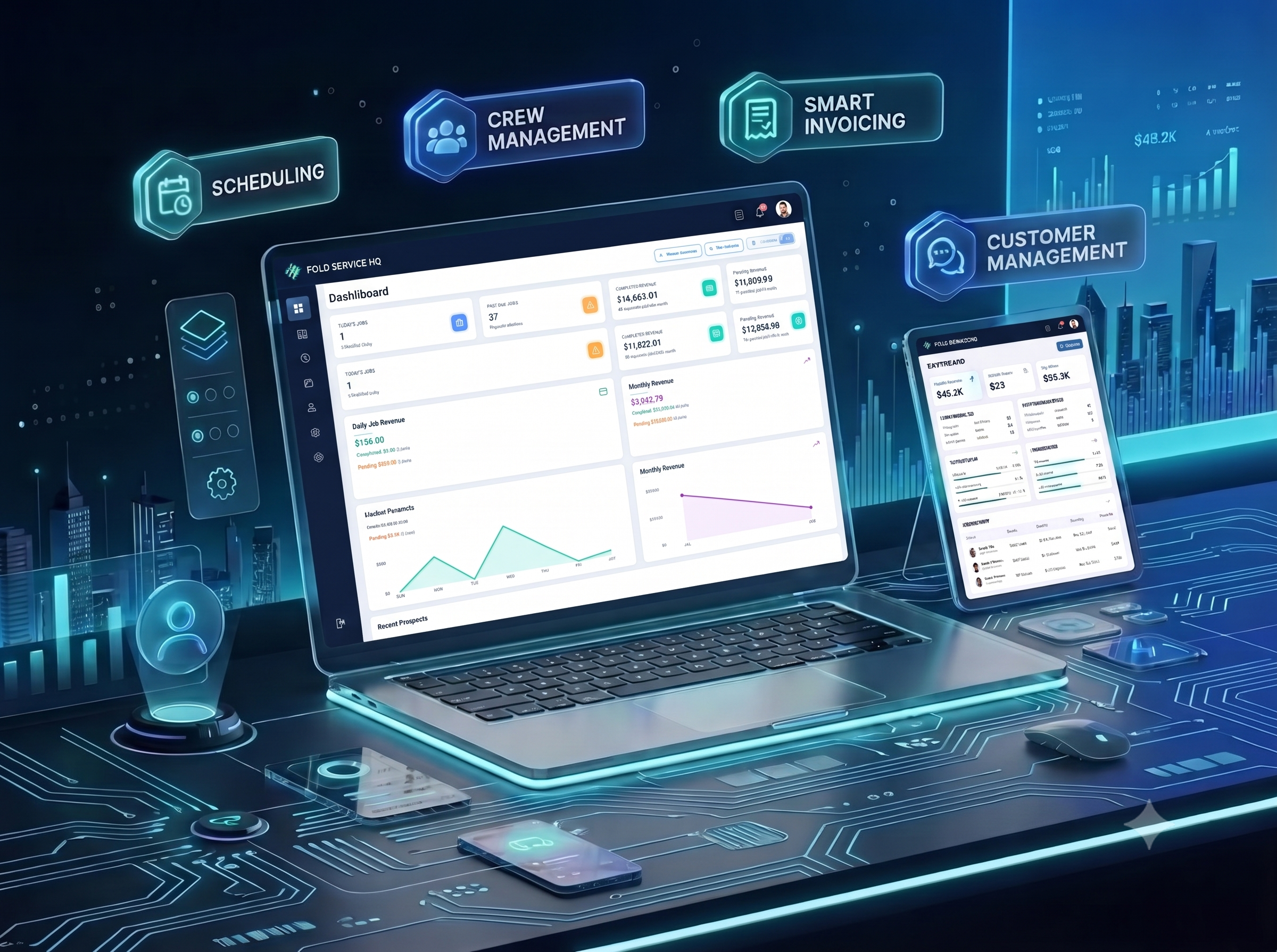 Service Business Operations Admin Desk